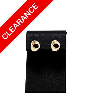 4 Loop Studs 10k - Earrings