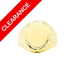 Oval Signet Ring 14k - Ring