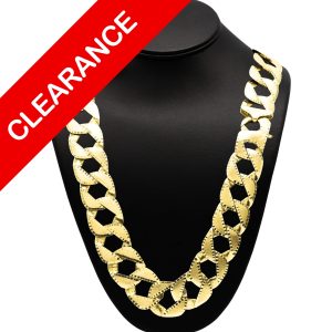Diamond Cut 25mm 10k 28.75" - Chain - Image 1
