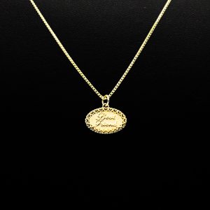 Best Friend Oval Pendant 10k - Pendant - Image 2