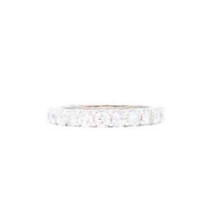 Diamond White Gold Band .95ct 14k - Gold Ring