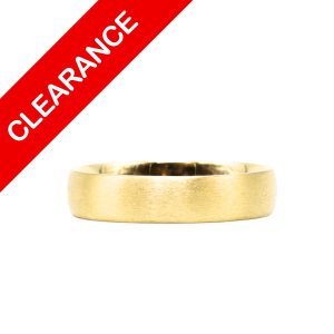 Diamond Brushed Band 4.75mm 10k - Ring