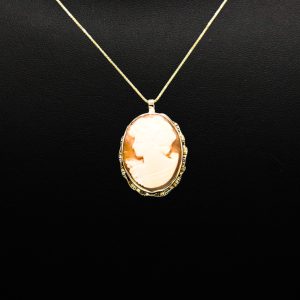 Cameo Pendant 14k - Pendant - Image 2