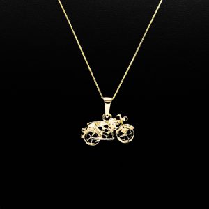 Motorcycle Pendant 10k - Pendant - Image 2